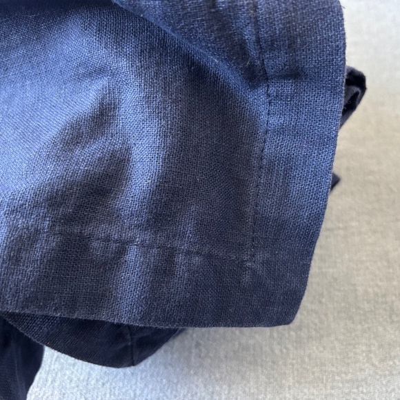 NWOT Linen/Cotton Denim Indigo Blue Napkins Set of 8 - Picture 3 of 3